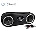 Fluance Fi50 Two-Way High Performance Wireless Bluetooth Premium Wood Speaker System with aptX Enhanced Audio (Black Ash)