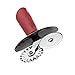 Cake Boss Stainless Steel Tools and Gadgets Pastry Wheel, Small, Red