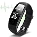 MICROTELLA Fitness Tracker, Activity Watch Waterproof, Smart Band with Step Counter, Sleep Watch, Calorie Counter Watch, Fitness Tracker HR, Smart Fitness Band for Android and iOS