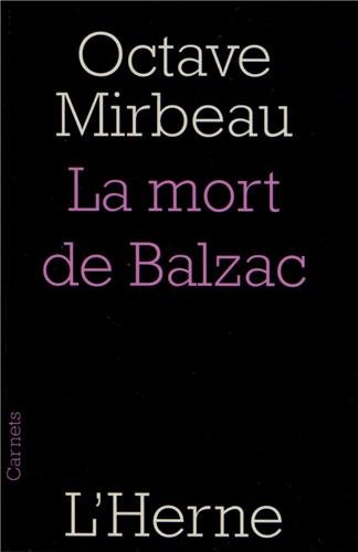 La  mort de Balzac