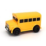 Autrix Magic Inductive Truck Mini Inductive Vehicle Follow Any Drawn Line for Children, Battery Included(Yellow Truck)