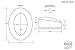 Brainwavz Angled Memory Foam Earpad - Suitable for Large Over The Ear Headphones - AKG, HifiMan, ATH, Philips, Fostex (Velour Black)