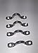 Stainless Bimini top Pad eye strap footman's loop 9.5mm Qty 4