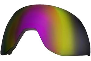 HK Army KLR Paintball Mask Goggle Pure Dual Pane Thermal Replacement Mirror Lens - Fusion