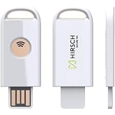 Hirsch SecureKey&trade; USB-A NFC Security Key, FIDO2, U2F, WebAuthn MFA | (formerly Identiv) USB-A + NFC security key for phishing-resistant MFA &amp; passwordless sign-in across FIDO2/WebAuthn services.