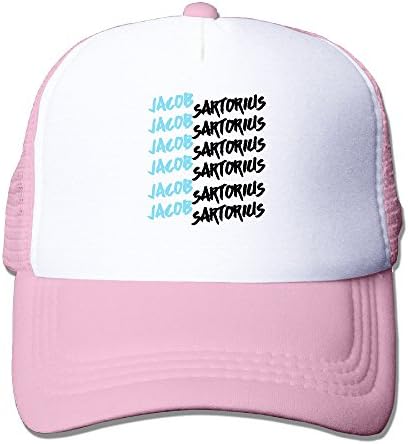SKULL BEAN Jacob Sartorius Trucker Baseball Cap (5 Colors) Mesh Snapback Cap