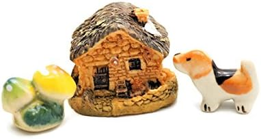 PertidMini Dollhouse Landscape Ornament Animals Figurines Fairy Garden Bonsai Décor No.Mini23