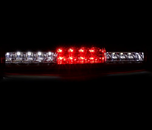 image for SPPC Red/Clear LED 3rd Brake Lights For Chevy Silverado : GMC Sierra -