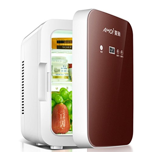 Click Here to See More Images sgtrehyc Mini Car Refrigerator Portable Fridge Freezer Cooler Warmer Travel Camping Picnic 8L Portable Fridge