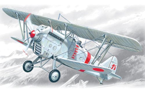 ICM Models Ki-10-II Japan Army Fighter Biplane Building Kit