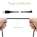90 Degree Android Micro USB Cable 10ft,ICESMART 3Pack 10Feet Extra Long Right Angle Charging Cable,Fast Speed Data Sync Charger Cable for Samsung, HTC, Motorola, Nokia, Kindle, MP3,Tablet and More