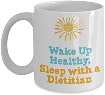 Sleep With A Dietitian - Wake Up Healthy Mug