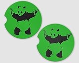 Banksy Panda Car Coaster – Cup Holder Coaster For