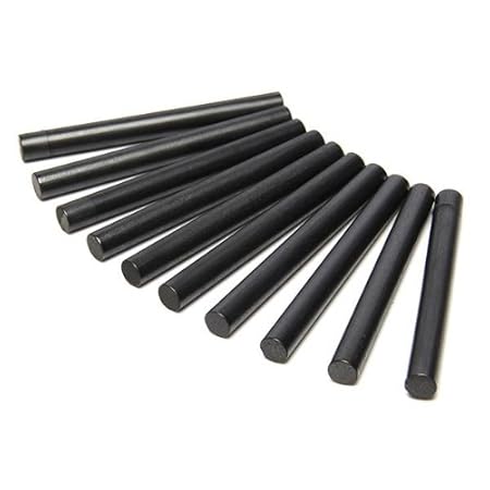 Carchet ® 10 Stück, Magnesium Ferrocerium Fire Starter, Drahtsäge für Camping, 8 x 0,8 cm