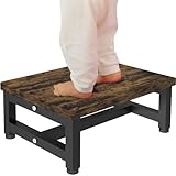 Tigerden Wooden Step Stool for Toddlers Kids and