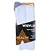 Wigwam Diabetic Sport Crew F1363 Sock, White - X-Large