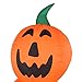 Homegear Halloween Decorations 6 Feet Inflatable Pumpkin Stack with LED Glow Light