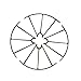 Coolplay Spare Parts Motors,Main Propellers,Protective Propeller Guard,Landing Skid Replacement Syma X5HC X5HW RC Mini Quadcopter