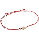 Zoe Chicco Women's 14k Gold Ladybug Cord Bracelet, 14k Yellow Gold, One Size