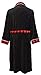 Marvel Deadpool Adult Plush Robe with Embroidered Patches (Large) Black