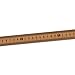 hand2mind Extra Thick 6mm Hardwood Meterstick/Yardstick, Wood Ruler with Centimeters and Inches, Lacquered with Straight Edge Square (Bulk Pack of 12)