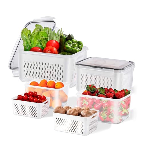4 in 1 3 PCS Food Storage Containers