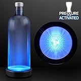 Blue Light Up LED Bottle Glorifier