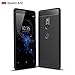 Sony Xperia XZ2 Case, TopACE Ultra Thin Carbon Fiber Scratch Resistant Shock Absorption Soft TPU Protective Cover for Sony Xperia XZ2 (Black)
