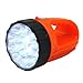 EZ Travel Collection 15 L.E.D. High Powered Rechargeable LED Flashlight Wall Socket Charging Flash Light Design (with Carry Sling)