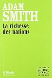 la richesse des nations by Adam Smith