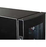 Haier 18-Bottle Dual Zone Curved Door with Smoked Glass Wine Cellar