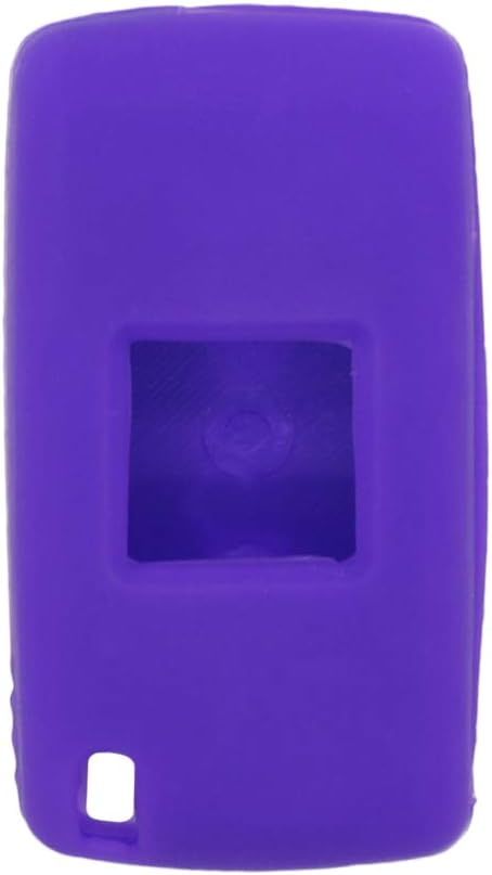BROVACS Silicone Cover Protector Case Holder Skin Jacket Compatible with PEUGEOT CITROEN 2 Button Flip Remote Key Fob CV4302 Deep Purple - Image 3