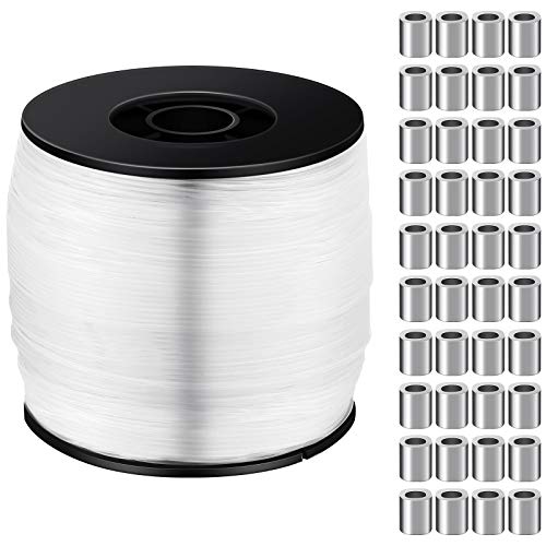Mua Sumind Strong Clear Invisible Hanging Wire Fishing Wire up to 100 Lbs 656 Feet Fishing Line