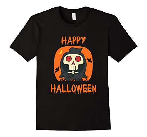 Scary Creepy DeathSkeleton Halloween Costume Shirt