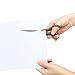 KUONIIY Scissors Set of 5 Soft Comfort-Grip Handles Sharp Titanium Blades