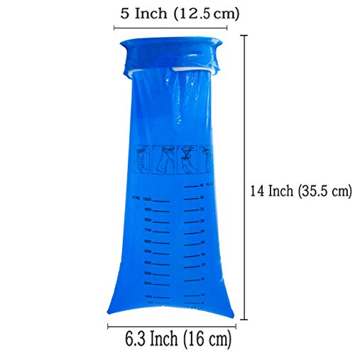 Vomit Bags for Car, 50 Pack Emesis Bags Travel Motion Sick Throw up