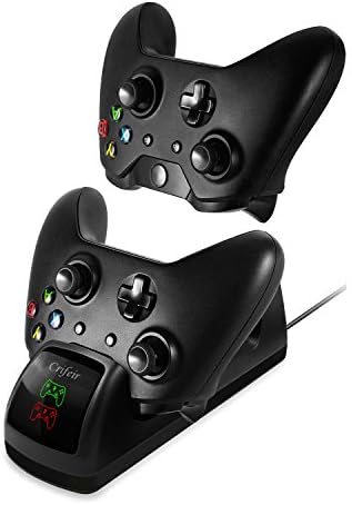 Crifeir Charger Station for XBOX ONE with 2 Battery