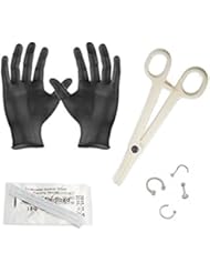 Body Piercing Kit 14G 16G 18G Body Jewelry Forceps Needles (Multiple)