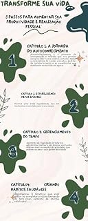 Livro transforme sua vida: 8 Passos Para Aumentar Sua Produtividade e Realização Pessoal