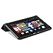 Fire HD 7 (2014 Model) Case - Poetic Fire HD 7 Case [Slimline Series] - [Lightweight] [Ultra-slim] PU Leather Slim-Fit Trifold Cover Stand Folio Case for Amazon Fire HD 7 (2014 Model) 4th Gen Only - Black , Will Not Fit Fire 7