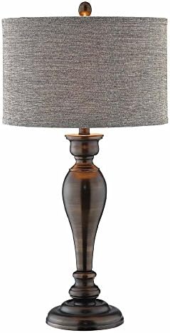 Stein World Furniture Hardin Candlestick Table Lamp, Plated Aged Copper