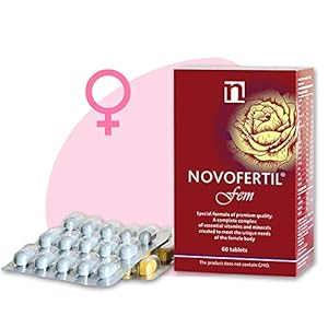 Novofertil® Fem. Women Formula Complex Fertility Supplement 60 Tablets