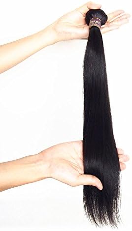 Amapro(TM)10~28 Inch 1 Bundle Silky Straight Virgin Hair Extension 100% Unprocessed Brazilian Human Hair Weaves 100G/Bundle Natural Color Weft (14)