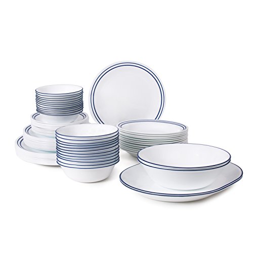 Corelle Livingware 76Piece Dinnerware Set, Service for 12