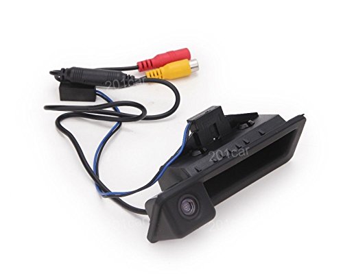 2 in 1 Replacement Car Trunk Handle + CCD Rear View Reverse Backup Parking Camera for BMW E82 E88 E90 E91 E92 E93 E60 E61 E70