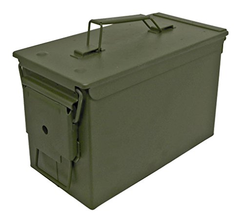 Sportsman Series ABOX Men's Army Style Metal Storage Ammo Box, Green