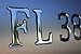 Boat & Jetski Registration Numbers - Domed/raised Decal (16 Pcs for Both Side) Solid Plain Chrome Pontoon Font Style