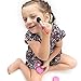 PixieCrush Pretend Play Cosmetic and Makeup Set - 19 Piece Designer Kit with Pink Polka Dot Handbag