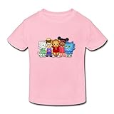 Kids Toddler Daniel Tiger's Neighborhood Little Boy's Girl's T-Shirt Pink Size 5-6 Toddler