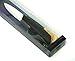 3 Inch Ceramic Paring Knife WHITE CERAMIC Blade ZIRCONIA, ABS Handle Black by Platinum UMD
